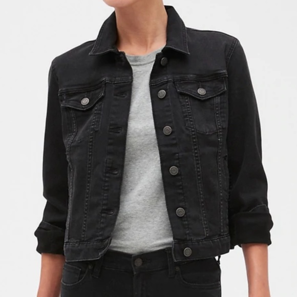 Banana Republic Jackets & Blazers - NWOT Banana Republic Black Denim Jacket